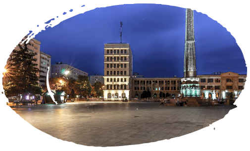 Piața Unirii Piata Unirii Focsani - seara